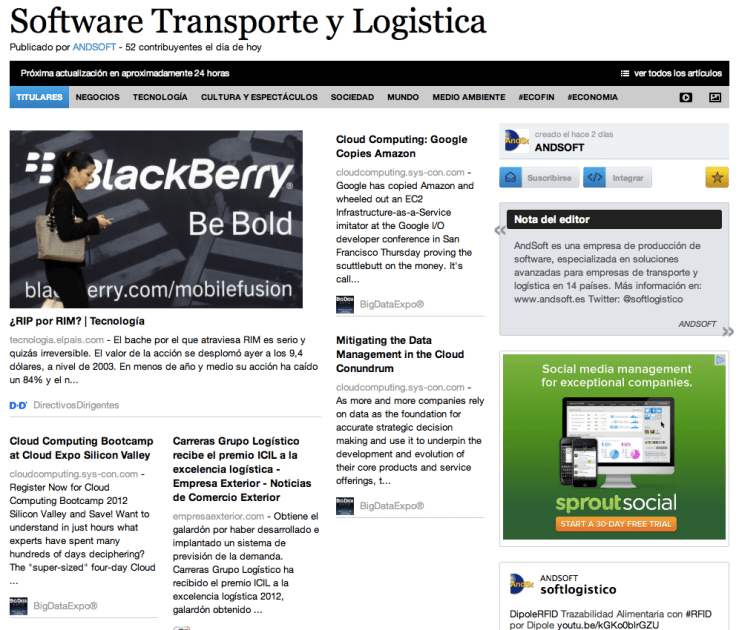 AndSoft Software Transporte y Logística 