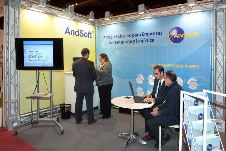 Andsoft logistics salon madrid feria logistica