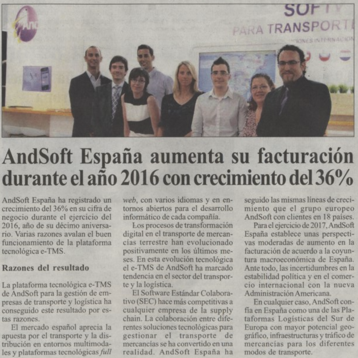 AndSoft en Nexotrans