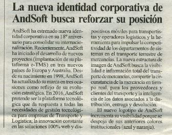 AndSoft, ERP transporte, TMS transporte, software logístico