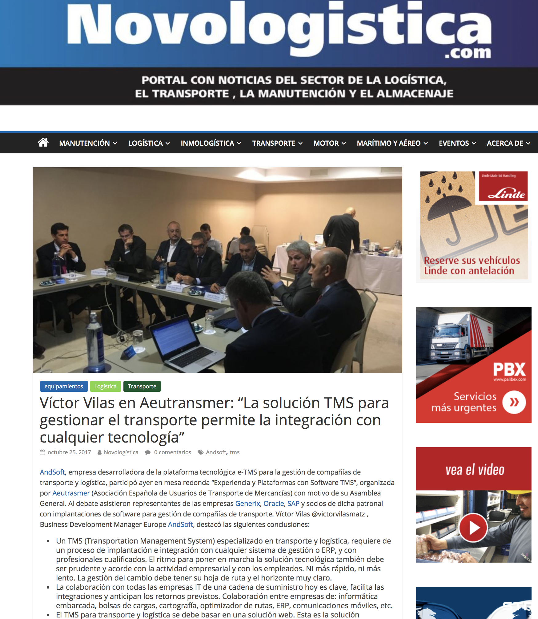 Victor Vilas Aeutransmer