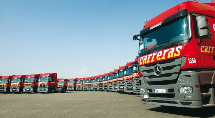 CAMIONES MERCEDES Carreras Grupo Logístico