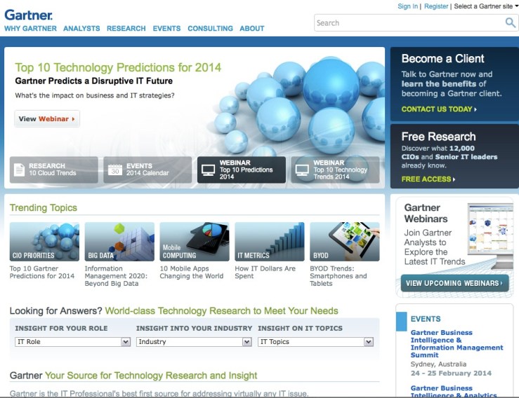 Gartner y la Tecnología Móvil