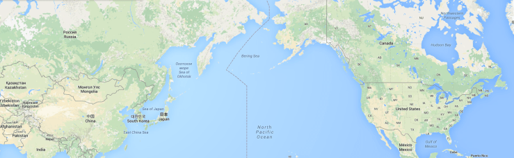 Carretera 21.000 kms entre Europa y Estados Unidos