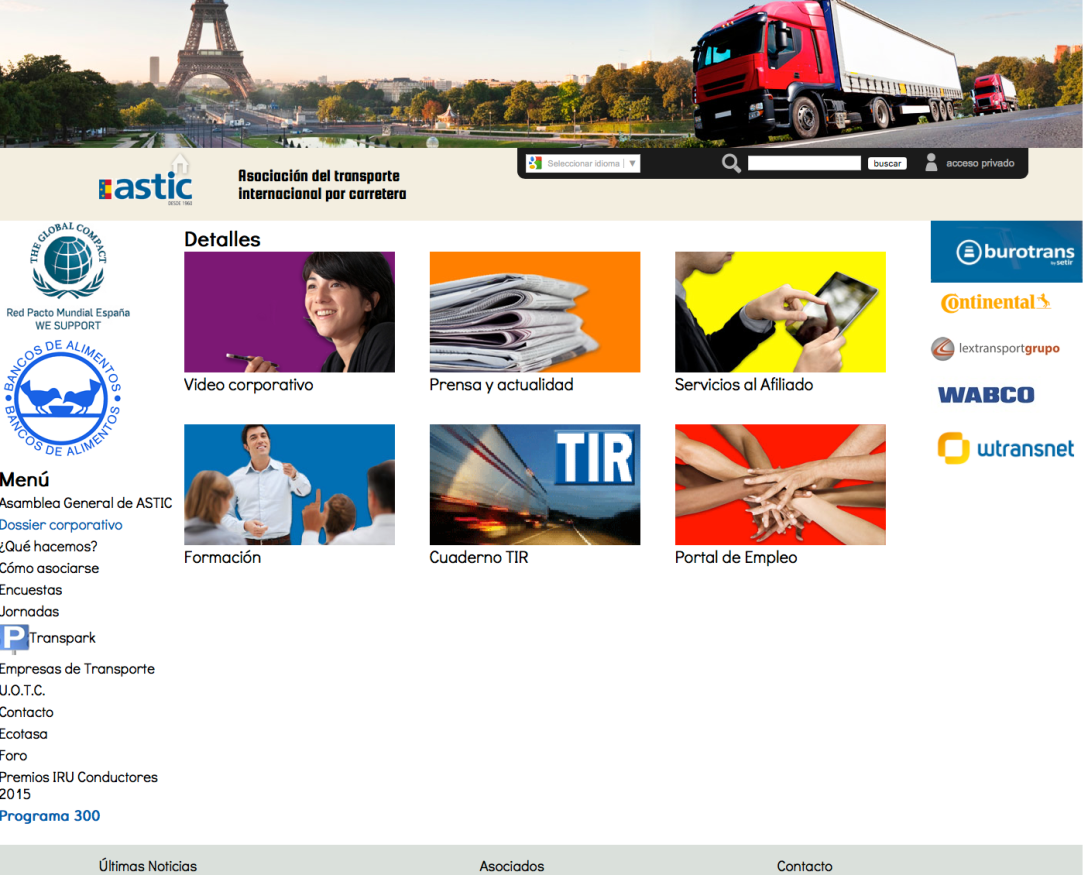 Decálogo ASTIC para mejorar el transporte 2016