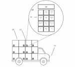 patente google paquetera camión autónomo