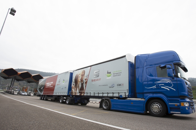 Megacamion Megatruck Grupo Sese Seat, CIAC abril 2016