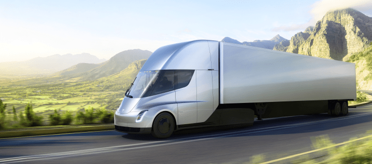 Electric Tesla Semi