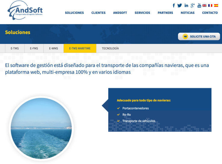 e-TMS Maritime AndSoft