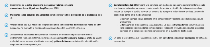 Corredor Mediterráneo Ventajas Beneficios